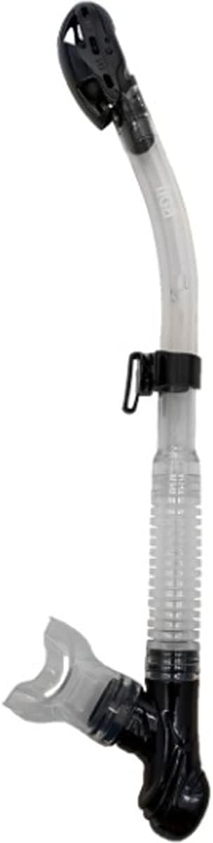 SHERWOOD SCUBA Super Dry Snorkel with Splash Guard and Sealing Valve: Tiga Snorkel