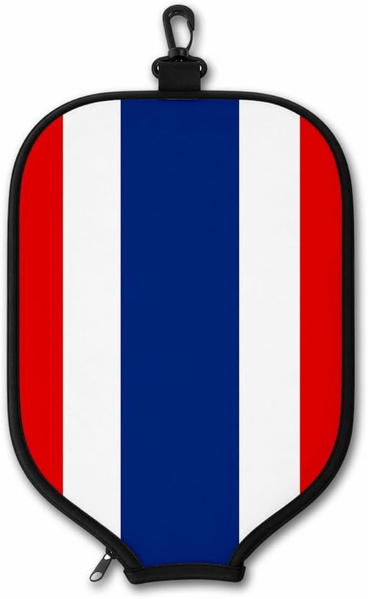 ExpressItBest Pickleball Paddle Cover, Neoprene Paddle Protector with Zipper and Snap Hook, Fits Most Standard Pickleball Paddles