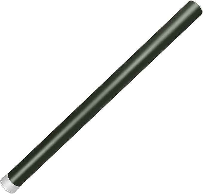 Aventik Fly Rod Case Carbon and Super Glass Fly Fishing Rod Tube CNC Aluminum Cap – fits Any 9ft 4pcs Fly Rod