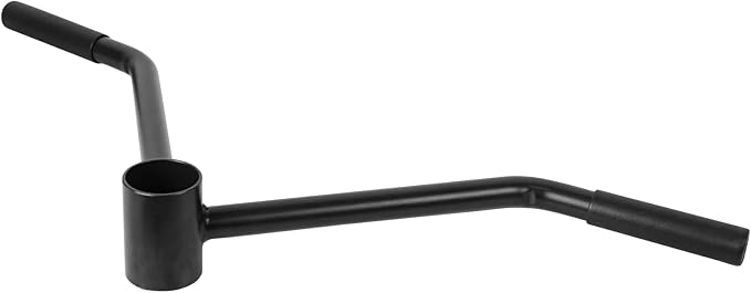Luwint T Bar Row Handle, Solid Steel V Bar Handle Landmine Attachment, Home Gym Equipment for Deadlift Squat Tricep Back Workout