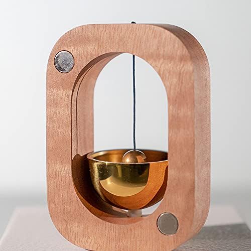 Shopkeepers Bell for Door Opening - Magnetic Attached Doorbell Chime for Business - Unique Office Ornaments and Hanging Decoration for Entrance, Fridge Sticker and Barn Door - Creative Present Small