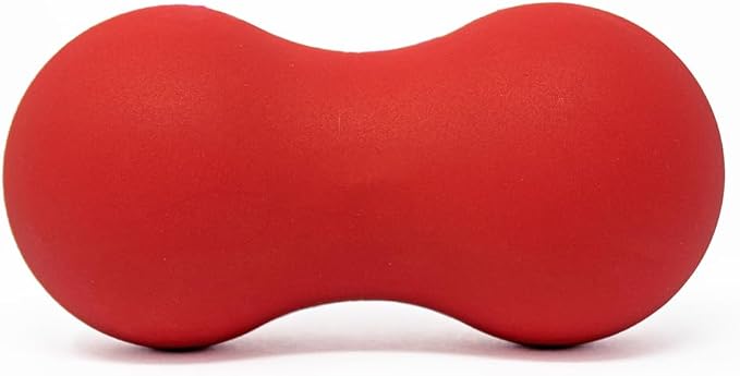 ProStretch Peanut Massage Ball Roller, Acupoint Lacrosse Ball for Deep Tissue Massage and Myofascial Trigger Point Release