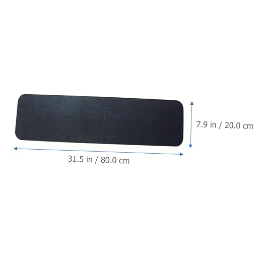 FAVOMOTO 5pcs Hanzhy Skateboard Grip Tape Sheets Slip Sandpaper Tape for Skateboard Longboard