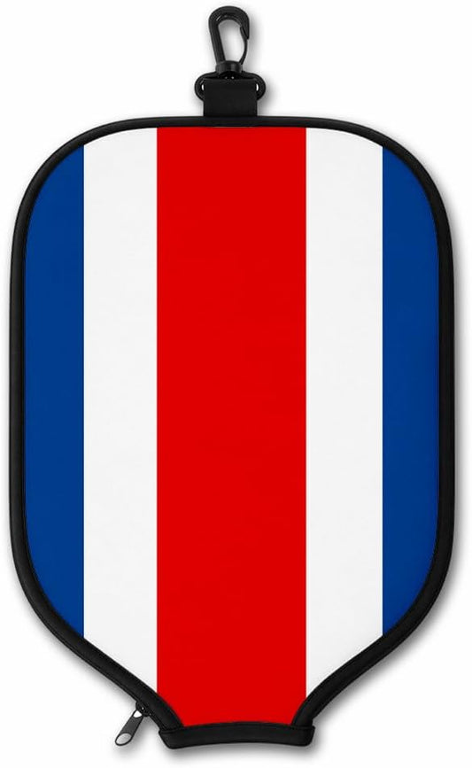 ExpressItBest Pickleball Paddle Cover, Neoprene Paddle Protector with Zipper and Snap Hook, Fits Most Standard Pickleball Paddles