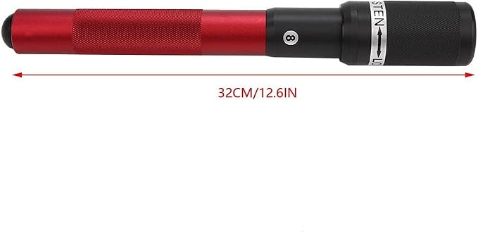 Nine Ball Club Telescopic Pool Extension Accessory – Tight and Firm Hold, Frosted Design, Engineering Synthetic Metal, Lightweight and Strong, Compatible with All Brands (Rose Red)