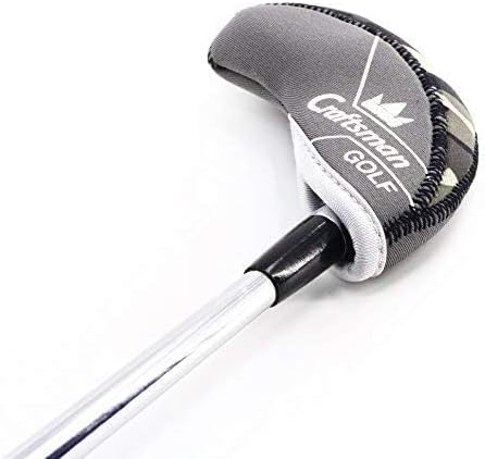 Craftsman Golf US Flag Neoprene Golf Club Head Cover Wedge Iron Protective Headcover for Callaway, Ping, Taylormade, Cobra, Etc.