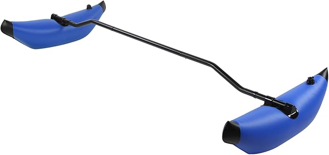 PVC Inflatable Kayak Outrigger Float Portable Higher Stability Balancing Canoe Outrigger Kit Balancing Boat Accessory