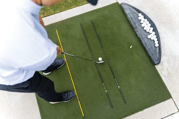 SKLZ Golf Alignment Sticks Training Aid with 3 Sticks