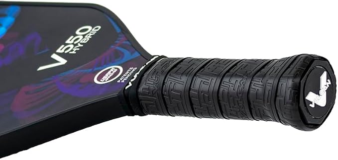 Vulcan | V550 Pickleball Paddle | Hybrid Performance | Polypropylene Core - Carbon Fiber Surface | USAP Approved | Multiple Colors