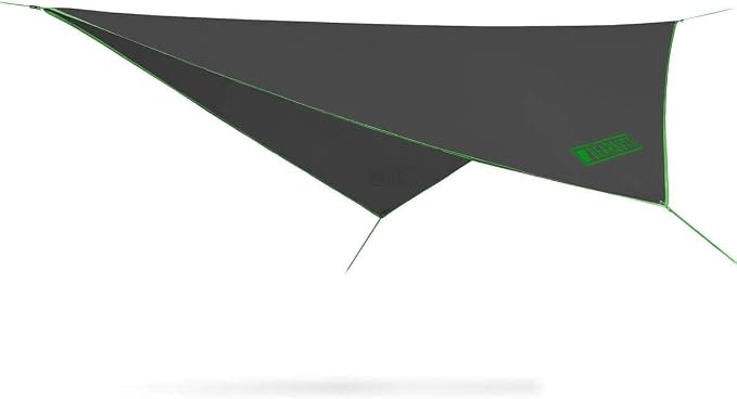 Bear Butt Hammock Rain Fly & Camping Tarp - 11 x 9 ft Ultralight Waterproof Tarp for Hammock & Tent Camping - Easy to Set Up