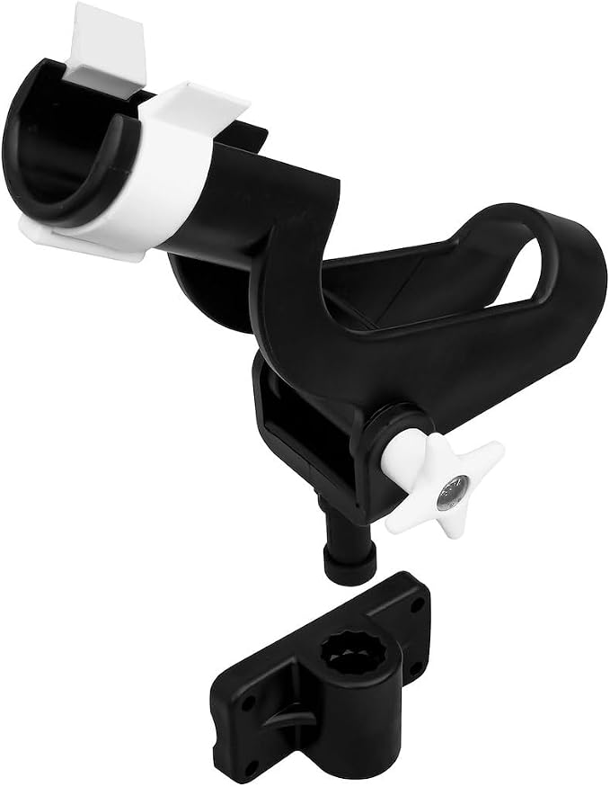 Wise 6039 Twin Pack Rod Tenders with 2 Side Mount Brackets, Black