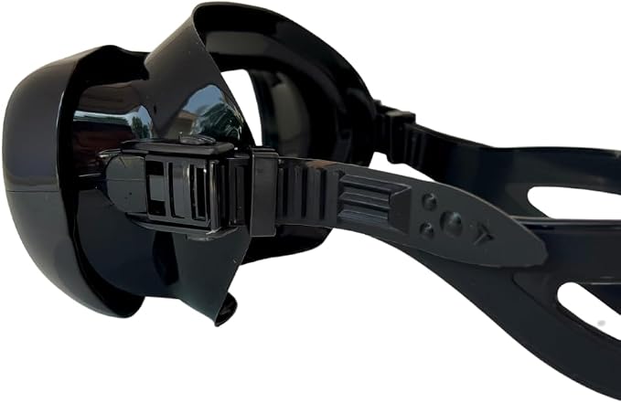 Tidal Mask-Advanced Anti Fog Diving Mask for Scuba Diving, Snorkeling, Free Diving&Swimming. Wide-Angle Tempered Glass Single Lens.