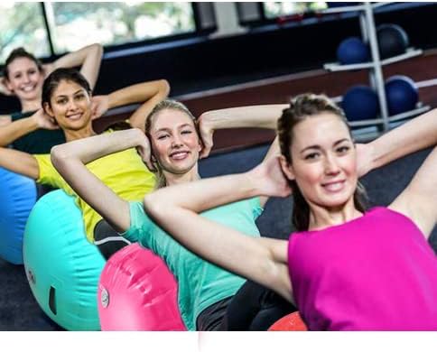 GLANT Air Mat Tumble Track AirSpot - Gymnastics Training Springboard - Round Inflatable Springboard