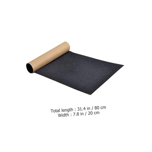 3Pcs Wear Resistant Grip Tape for Skateboards Replaceable Skateboard Sandpaper with Reliable Viscosity for Convenient Use and Enhanced Grip