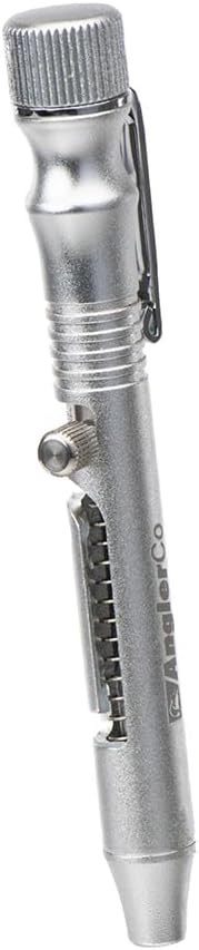 Retractable Fish Venting Tool with Pocket Clip – Durable Barotrauma Release Tool for Saltwater Fishing