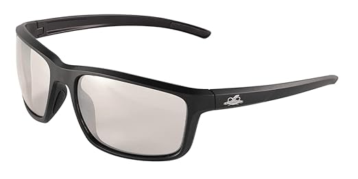 Bullhead Safety Eyewear Pompano Glasses – Anti-Fog, Lightweight, Scratch Resistant, UV Light Blocking Sunglasses for Driving, Golf, Boating, Outdoor Work, Indoor/Outdoor Lens