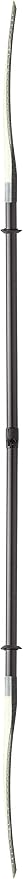Hornet Watersports Fiberglass Kayak Paddle for Adults- Ideal for Touring, Fishing and Boating- 90.5 inches / 230CM Adjustable with Carbon Fiber Shaft- Kayak Oars Kayaking Equipment