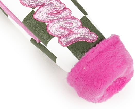 Craftsman Golf Club Cover Golf Head Cover for Driver Fairway Hybrid/Utility Woods Headcover Set Putter Head Cover for Mallet Blade DF3