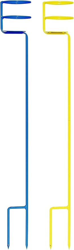 Decko, 2-Pack(30254), Yellow and Blue