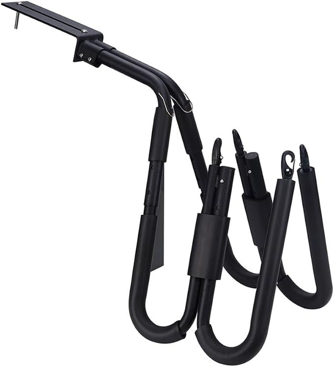 Adjustable Surfboard Rack,with 2 Racks for 2 Surfboards,Aluminum Alloy Surfboard Rack and Holder with Mounting HardwareEasy Install for Motorcycle,Bicycle