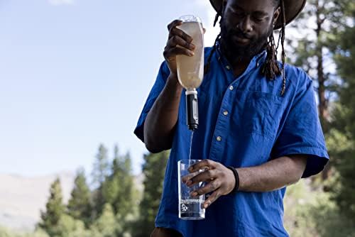 LifeStraw Peak Series — Replacement Membrane Microfilter- for Trail Running, Camping, Hiking, Travel, Cycling, and Fishing