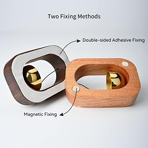 Shopkeepers Bell for Door Opening - Magnetic Doorbell Chime for Business - Unique Ornaments and Hanging Decoration for Enty, Fridge Sticker & Barn Door - Creative Souvenir