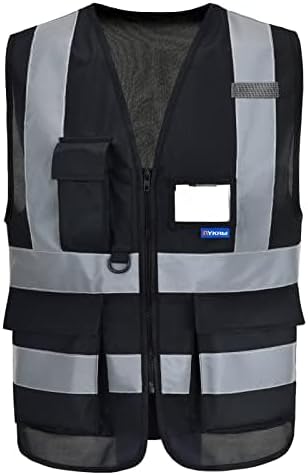 Amazon black safety vest