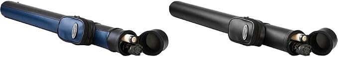 Casemaster Q-Vault Supreme Billiard/Pool Cue Hard Case, Holds 1 Complete 2-Piece Cue (1 Butt/1 Shaft)