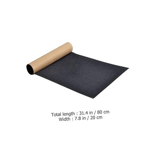 3Pcs Grip Tape for Skateboards Wear Resistant Sandpaper Convenient Skateboard Parts Non Slip Surface for Enhanced Safety and Protection
