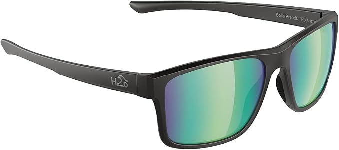 Coronado H2029, Matt Black, Brown Green Flash Mirror