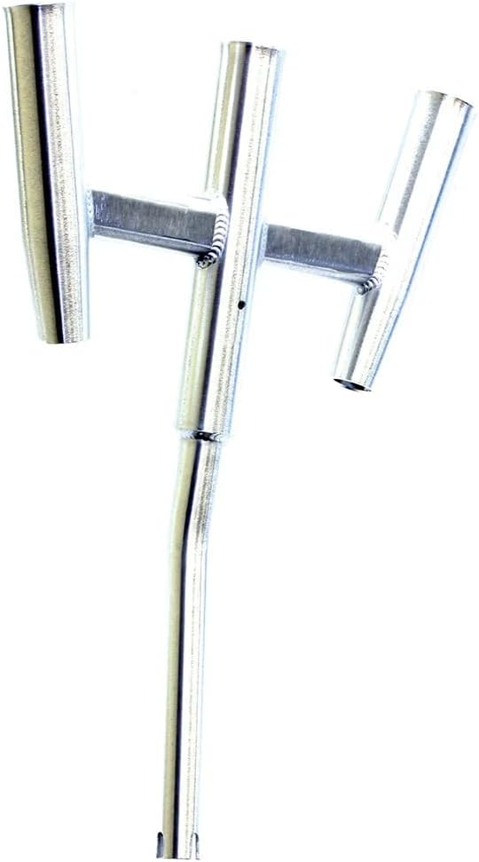 Geronimo Aluminum Trident Kite Fishing Rod Holder