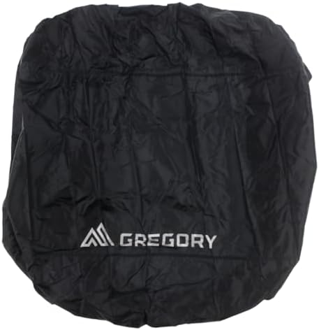 Gregory 50L-80L Waterproof Raincover for Backpacking/Hiking Bags, Obsidian Black