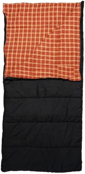 Teton Evergreen Sleeping Bag for Adults – Warm & Cozy All-Season Camping Sleeping Bag with Spacious Fit for Cold Weather or Mild Nights