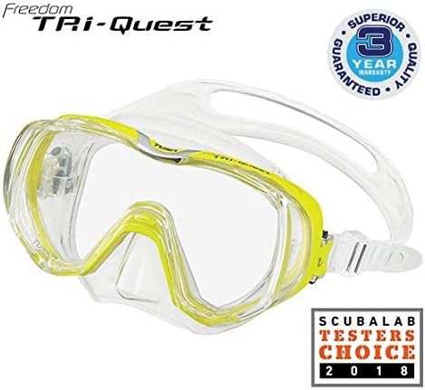 TUSA M-3001 Freedom Tri-Quest Scuba Diving Mask