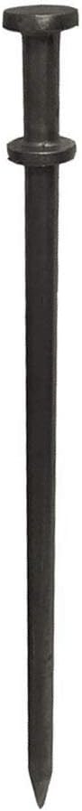 Double Head Tent Stakes, Heavy Duty Steel Outdoor Ground Spikes to Anchor Commercial Inflatables, Party Tents and Camping Shelters, 3/4 Inch x 36 Inch, Pack of 4