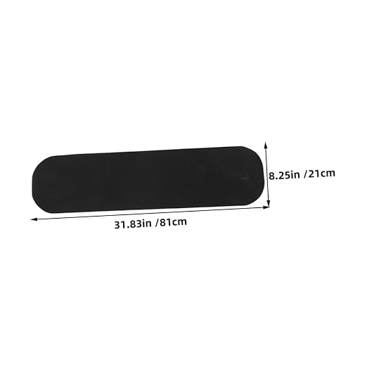 3pcs Skateboard Grip Tape Sheet, Self-Adhesive Anti-Skid Sandpaper Sticker 81x21cm, Sturdy Replaceable Grip Tape for Street and Park Skateboards