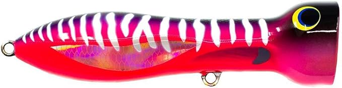 Nomad Design Chug Norris 6” (150mm) Topwater Floating Popper Fishing Lure with BKK Hooks & Durable Diamond Armour, for Bluefin & Yellowfin Tuna, Cubera Snapper, & Roosterfish