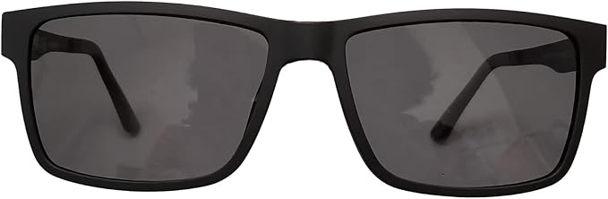 Circleperson Clip on Sunglasses for Men Magnetic glasses 2 in 1 Polarized Big Size 57-16-142