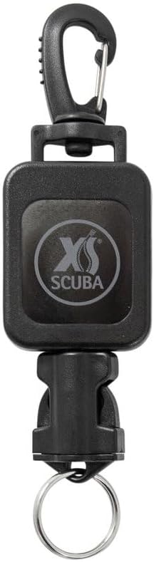 XS SCUBA Mini Retractor Built In Quick Release 25 Inch Extension