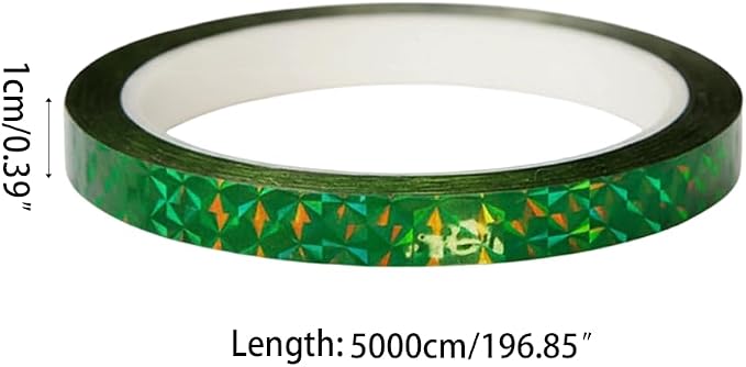 Fishing Lure Tape, 3 Rolls Reflective Fish Scales Film Adhesive Fishing Hard Lures Sticker for Freshwater Saltwater（3 * 50M）