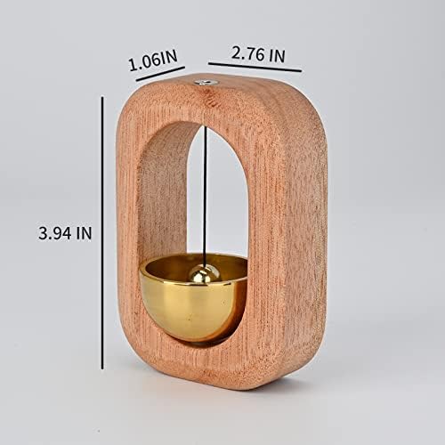 Shopkeepers Bell for Door Opening - Magnetic Doorbell Chime for Business - Unique Ornaments and Hanging Decoration for Enty, Fridge Sticker & Barn Door - Creative Souvenir