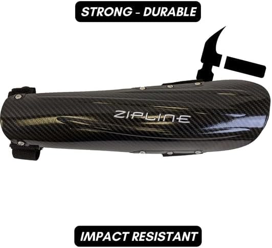 Zipline Forearm Guards for Ski Racers - Premium Downhill Poles Protector, Essential Race Gear for Enhanced Safety and Performance, Ideal for Competitive Skiers