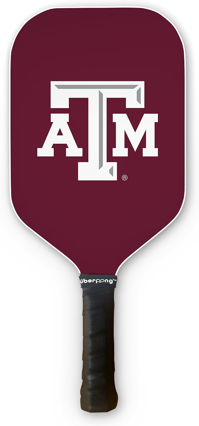 Officially Licensed College Pickleball Paddle – Choose Your University Team – Fun Gift for Fans, Dorms & Game Rooms – Pickleball Racket with School Logo, USAPA Approved