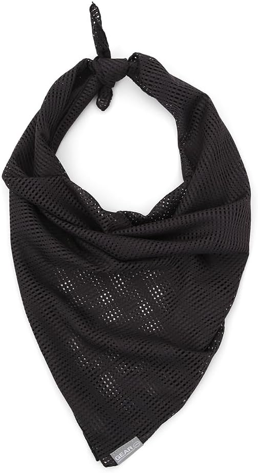 UNDERCONTROL Quick-Dry Mesh Scarf Lightweight Breathable Outdoor Bandana for Hiking, Running, Camping, Gorpcore Style Korea