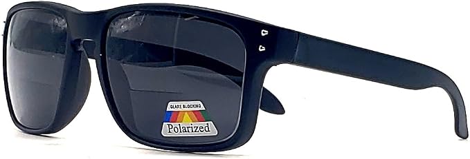 Polarized & Bifocal Reader Sunglasses for Men Women, Wrap Sports Sun Reading Glasses UV Protection