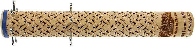 Easy Assist Mandrels – Knot Tying Tool – Includes Pins and Rubber Bands (1 1/2 Inch, 7 Bight)
