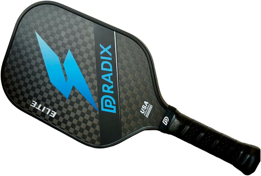 Elite Pickleball Paddle – Carbon T700 12K, Power and Explosivity, Honeycomb Core 16 mm, Ergonomic Handle, High Resistance, Adults Unisex