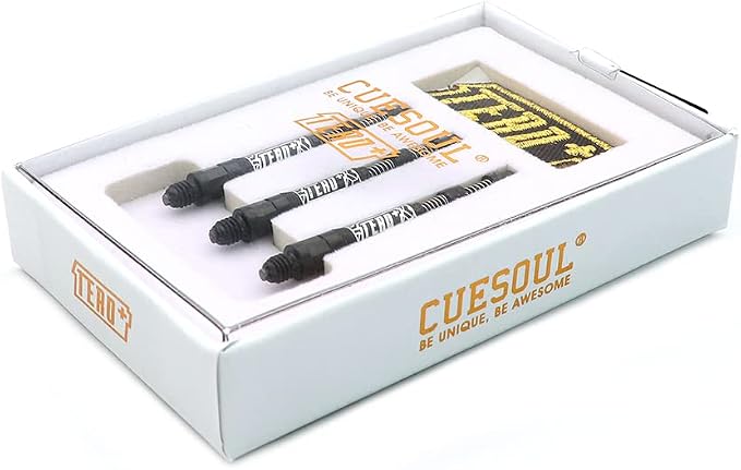 CUESOUL TERO Plus Double Direction Telescopic and Rotating Dart Flights System-AK7P Dart Shaft