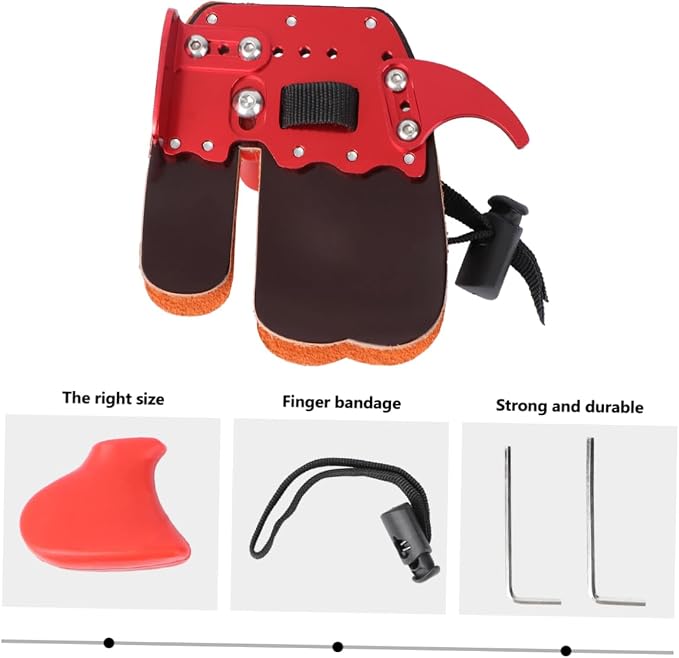 balacoo Finger Sleeves Archery Protector Tab Finger Protector Arrow Finger Guard Archery Protector Guard Archery
