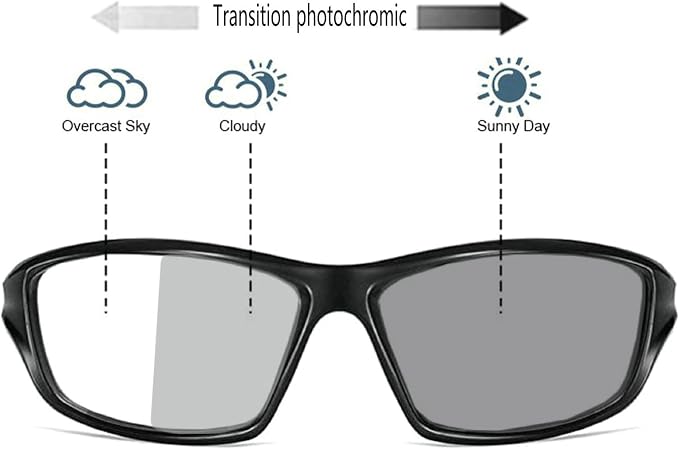 willochra Full lens Readers Wrap Around Sport Magnifying Safety Reading Glasses photochromic Goggles with Readers for Men